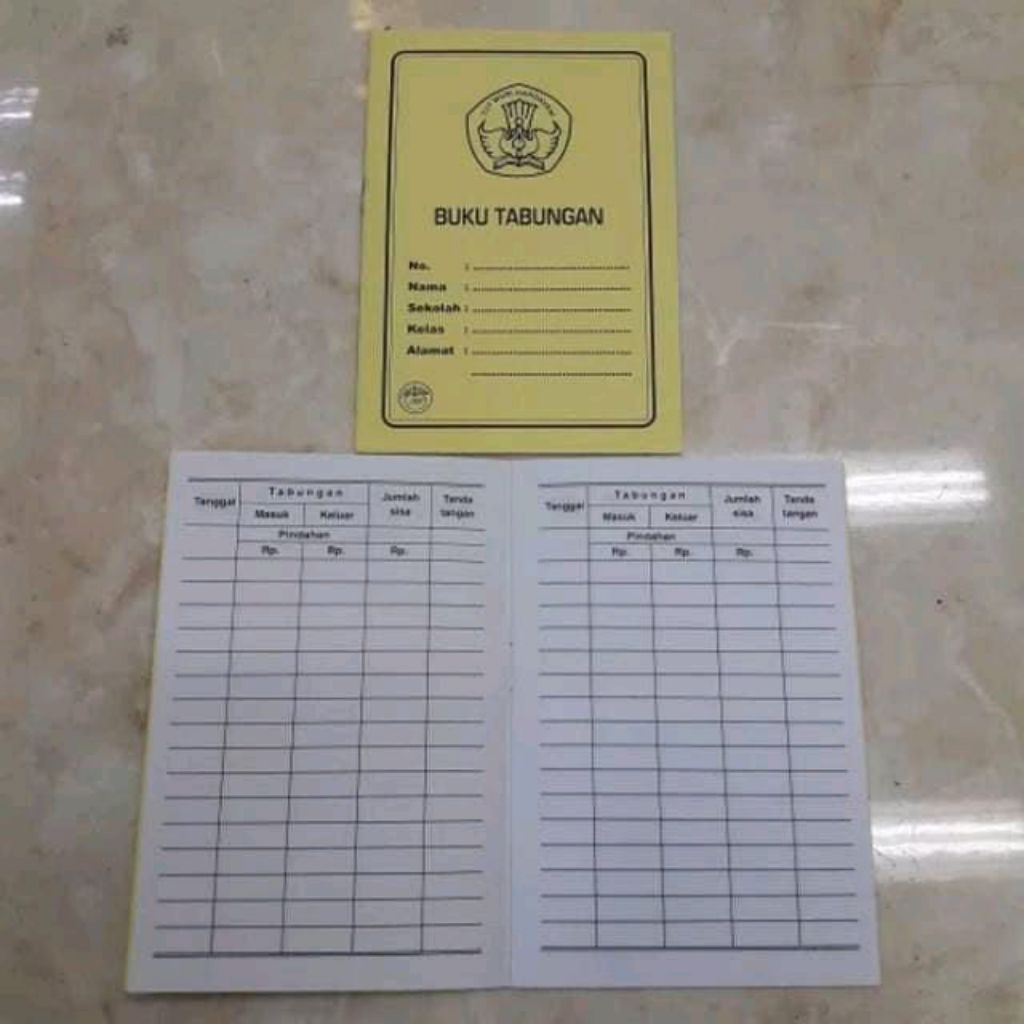 

Buku Tabungan_ Ukuran kecil Books