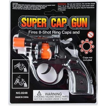 MAINAN ANAK PISTOL RING / MAINAN ANAK PSITOL DOMPIS SUPER CAP GUN RING