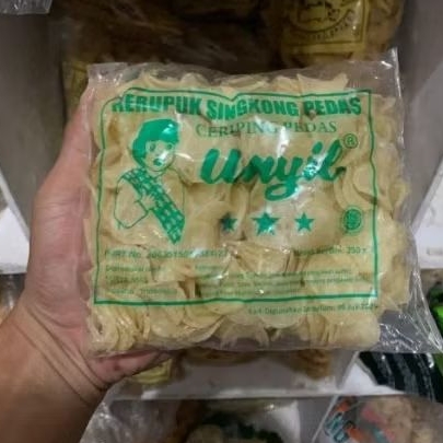 

Kerupuk Unyil Pedas 250gr