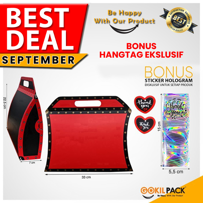 

Kotak Souvenir|Pillow|Baju|Kado|Hadiah|Dus|Box|Packaging|33X7X22.5|B13