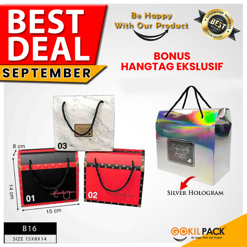 

Kotak Souvenir - Box Hampers - Kotak Hadiah - Kotak Peti Souvenir Kado - B16