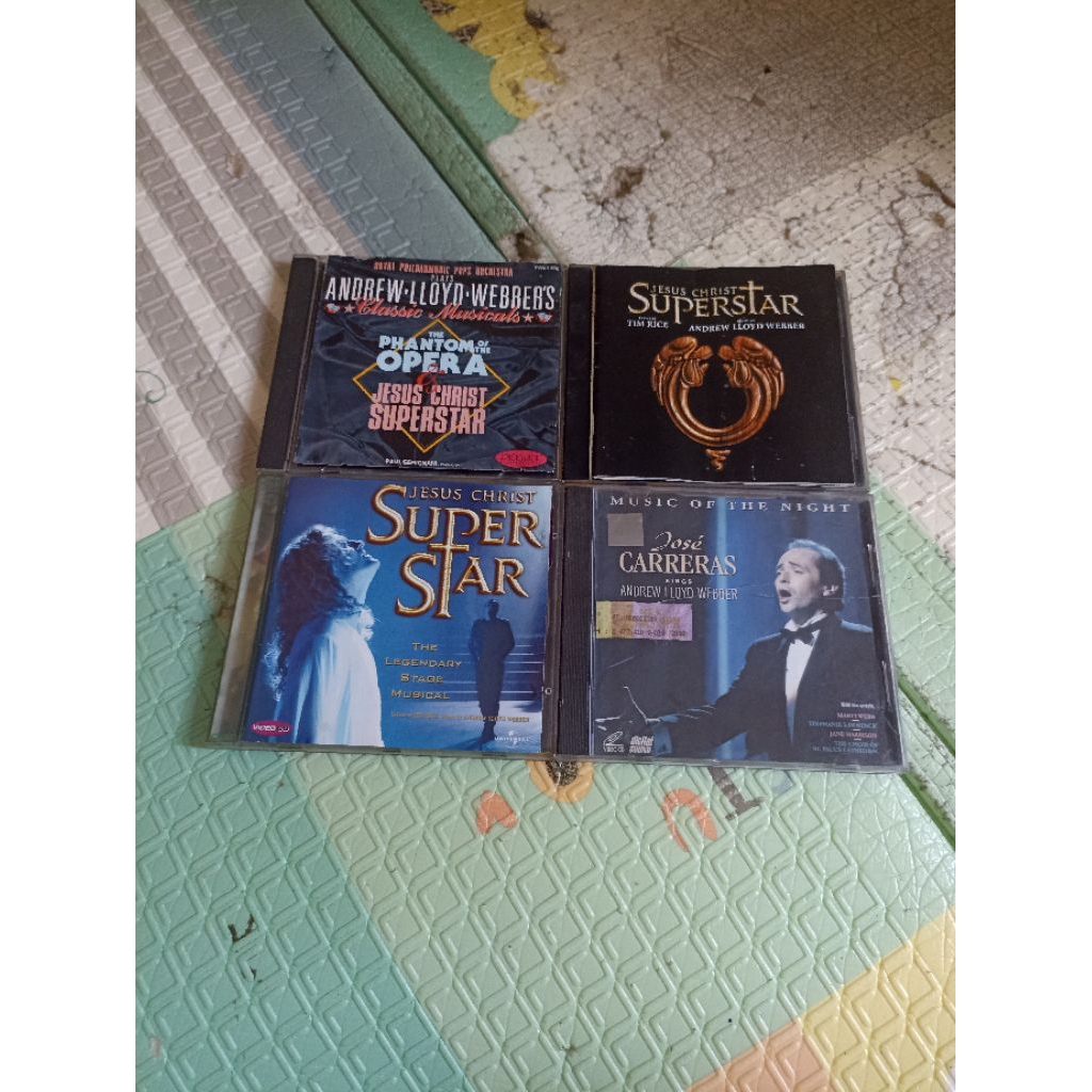 Varian Jesus Christ Superstar Andrew Llyod Webber Cd Vcd