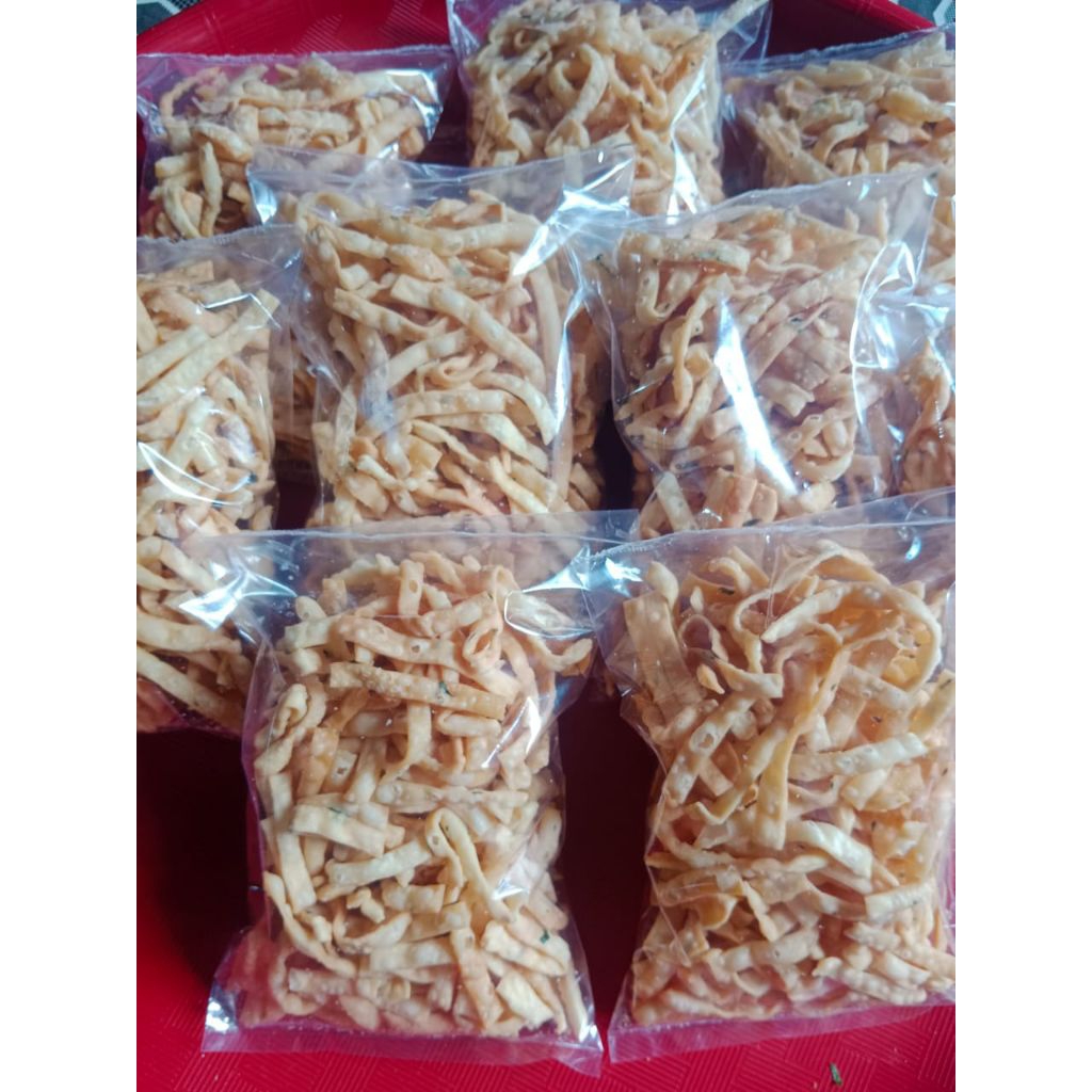 

kerupuk jintan daun jeruk cemilan khas bugis murah