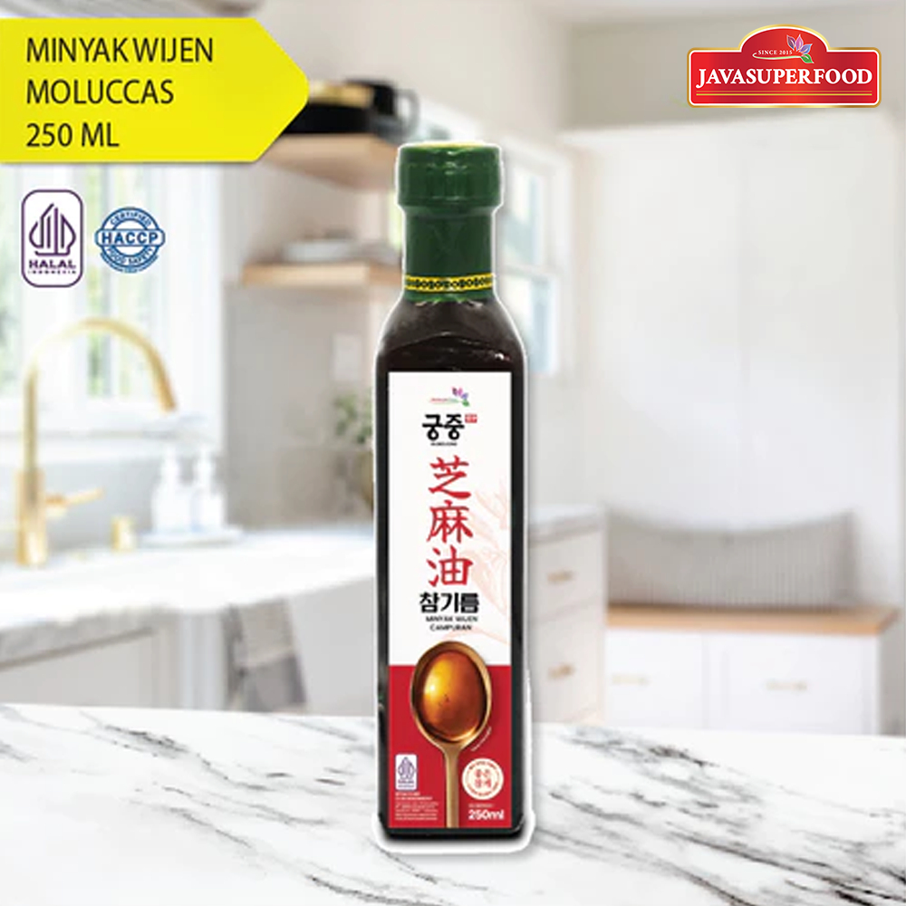 

MINYAK WIJEN MOLUCCAS / SESAME OIL KOREA 250ml