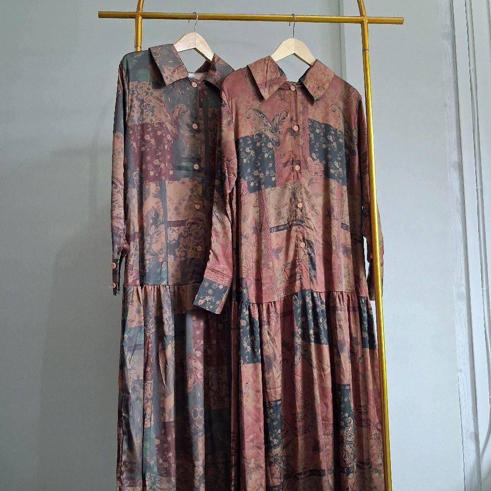 Gamis silk premium / dress silk premium.