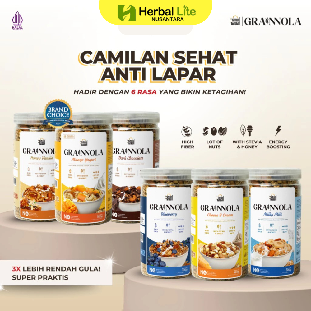 

Timur Tengah Grainnola 500 gr Granola All Varian