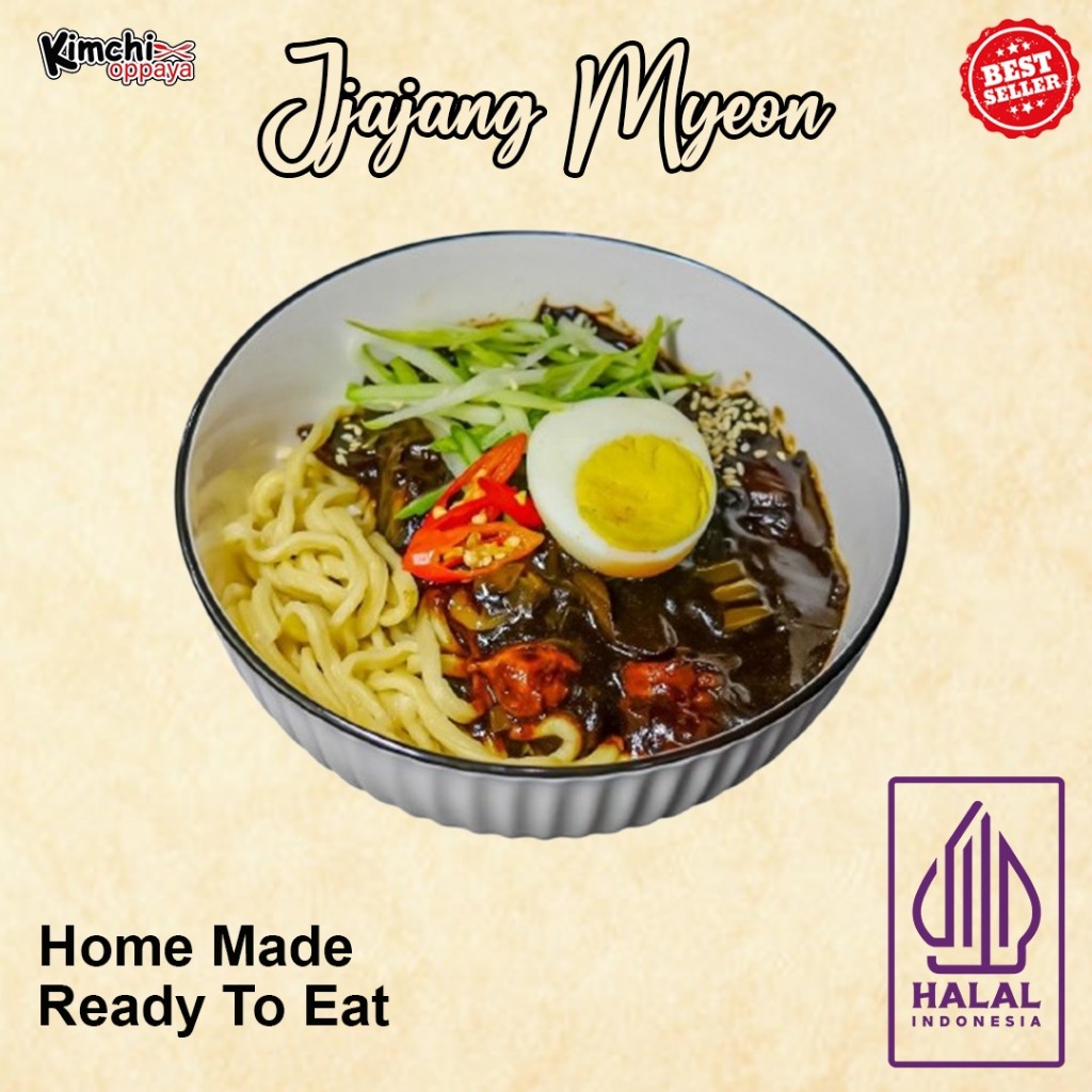 

Jjajangmyeon Mi Hitam Korea Siap makan Instant Derivery