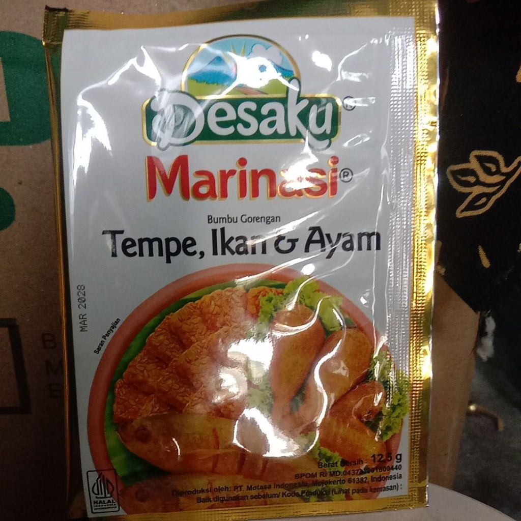 

Marinasi bumbu gorengan 12,5g x 12 sct