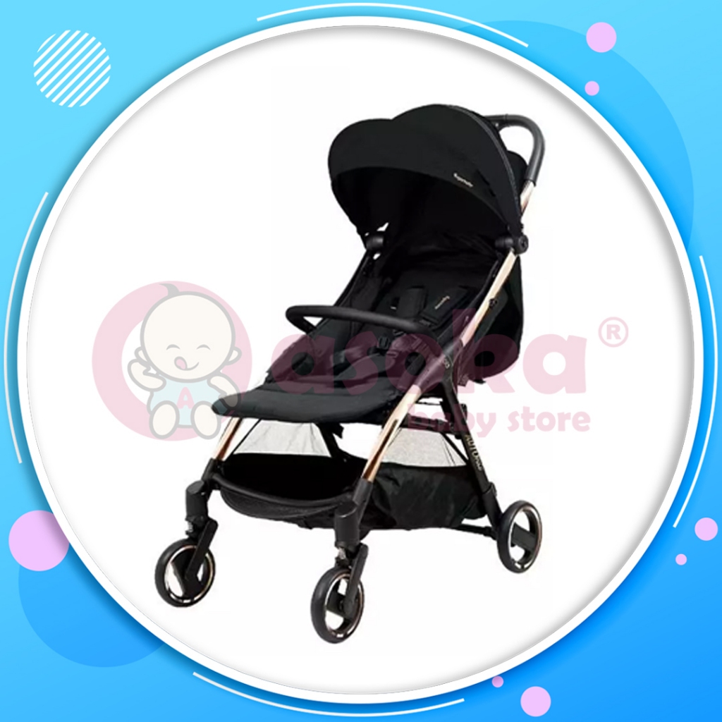 Sugar Baby Stroller On The Go Auto Fold with UV 50 Protection - Stroller Kereta Dorong Bayi Anak ASO