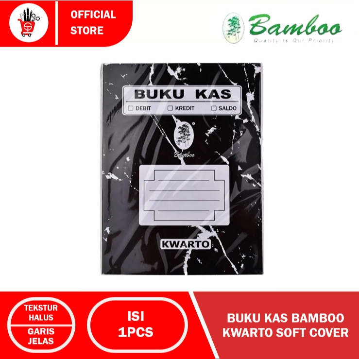 

BUKU KAS BAMBOO KWARTO SOFT COVER (1PCS)