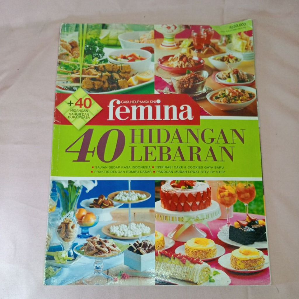 Majalah Femina 40 hidangan lebaran