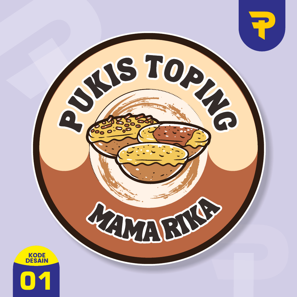 

stiker pukis stiker pancong stiker kue stiker pukis toping