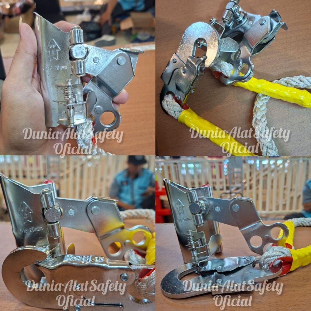 Rope Grab Climbing Panjat Tebing / Rope Grab Satu Set Murah