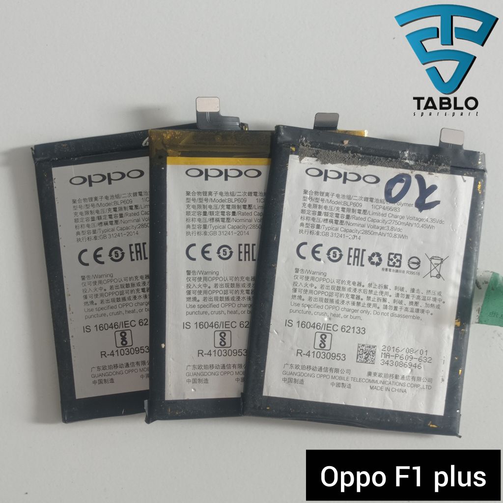 Baterai Oppo F1+ F1 plus BLP609 Original copotan hp