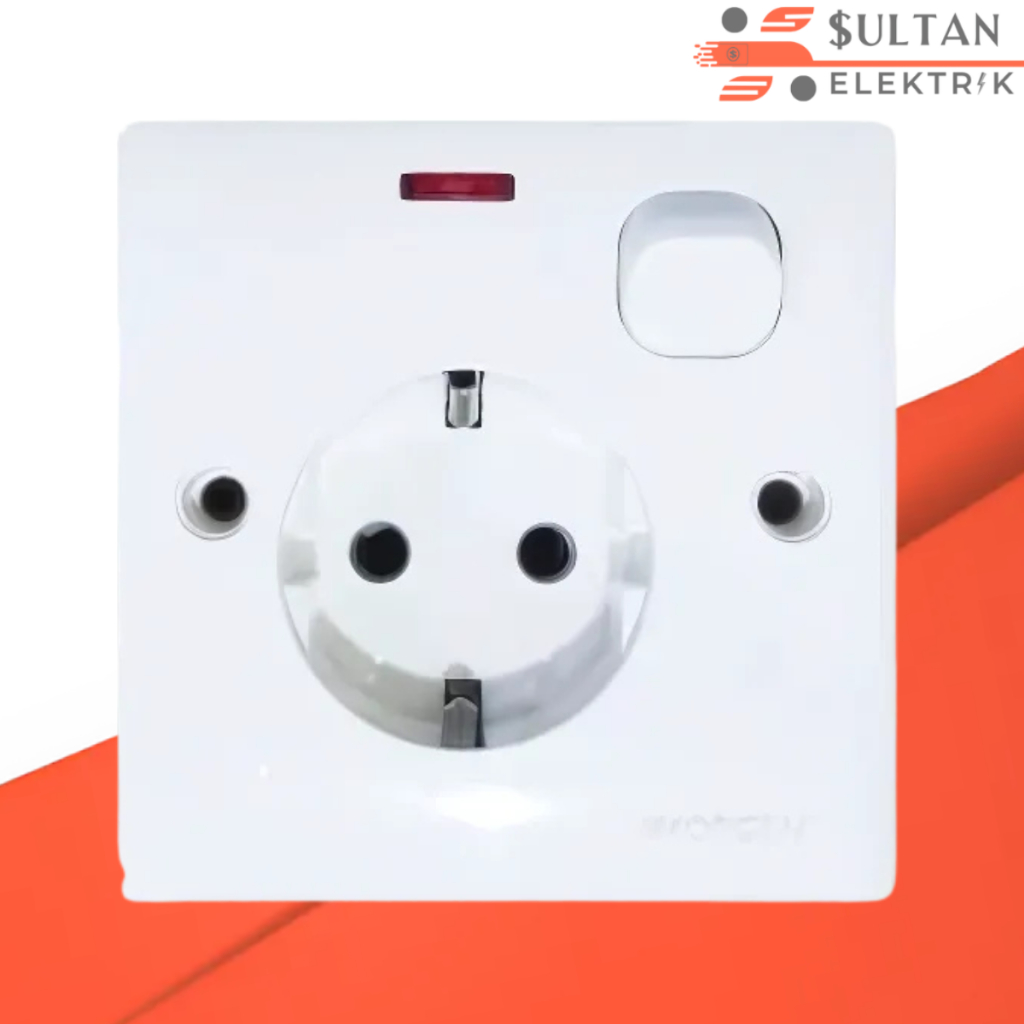 Saklar Engkel + Stop Kontak IB/InBow Morgen MG8886