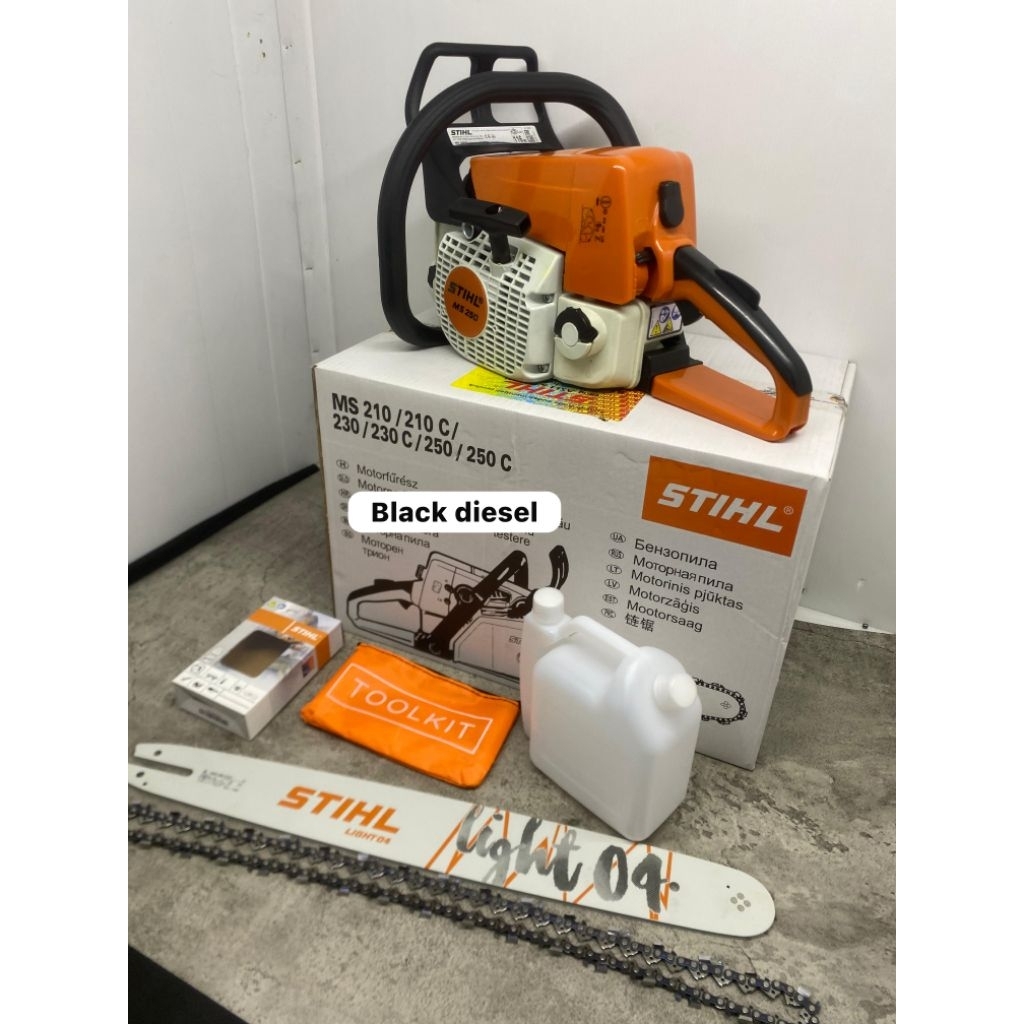 chainsaw ms250 bar 20inch stihl original
