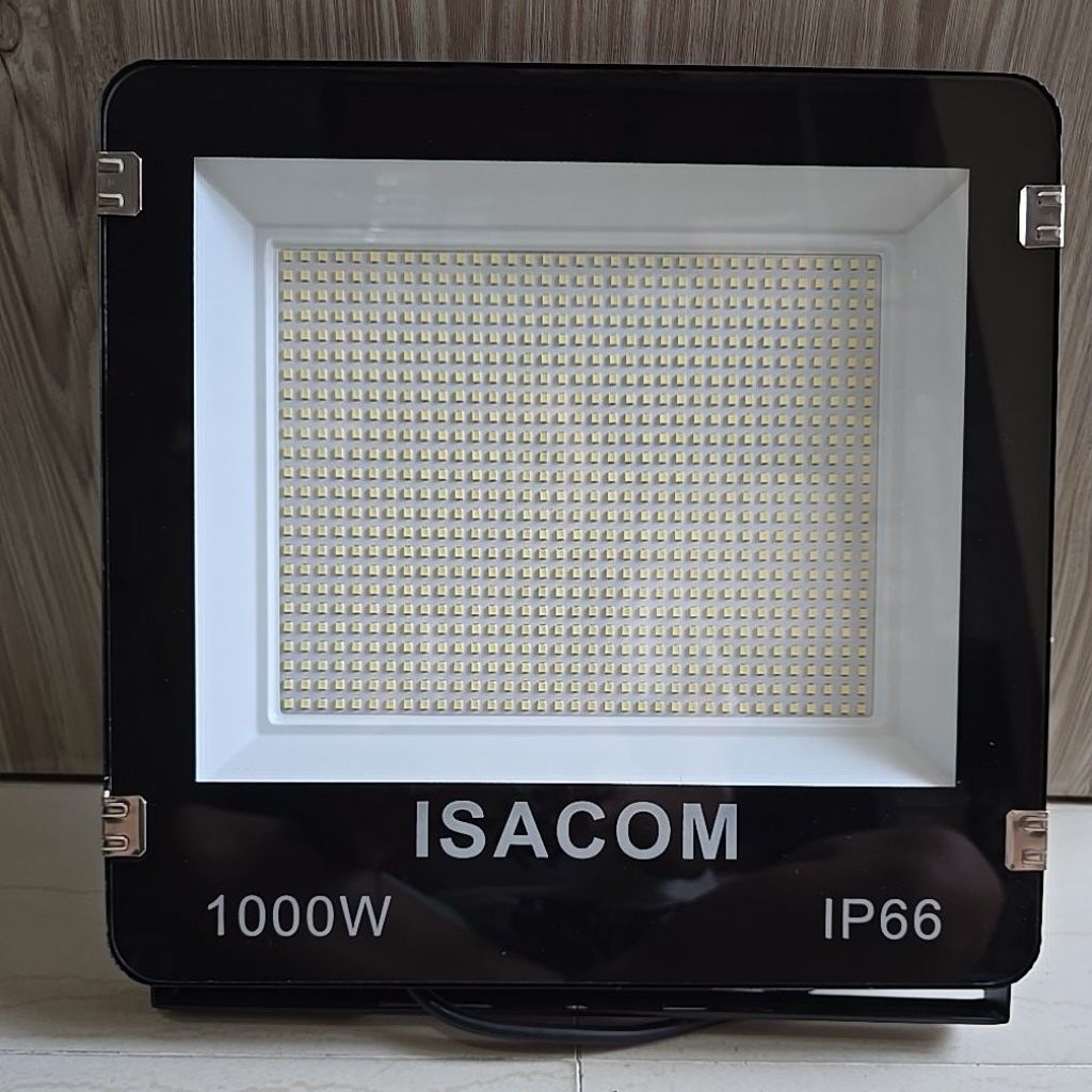 LAMPU SOROT LED 300W 500W 1000W ISACOM / KAP SOROT LED 300W 500W 1000W