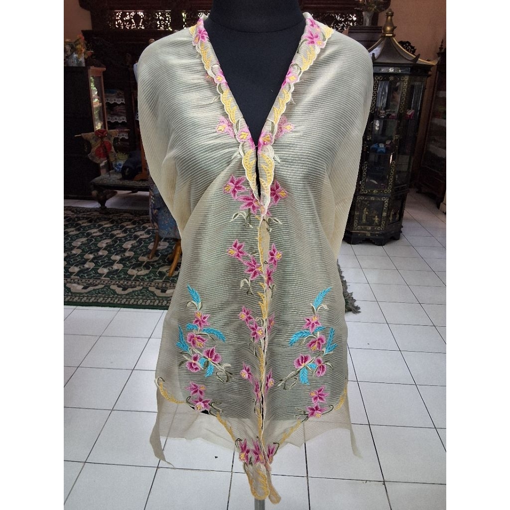 Bahan Kebaya Bordir/Kebaya Bordir/Bahan Kebaya Encim/Kebaya Encim