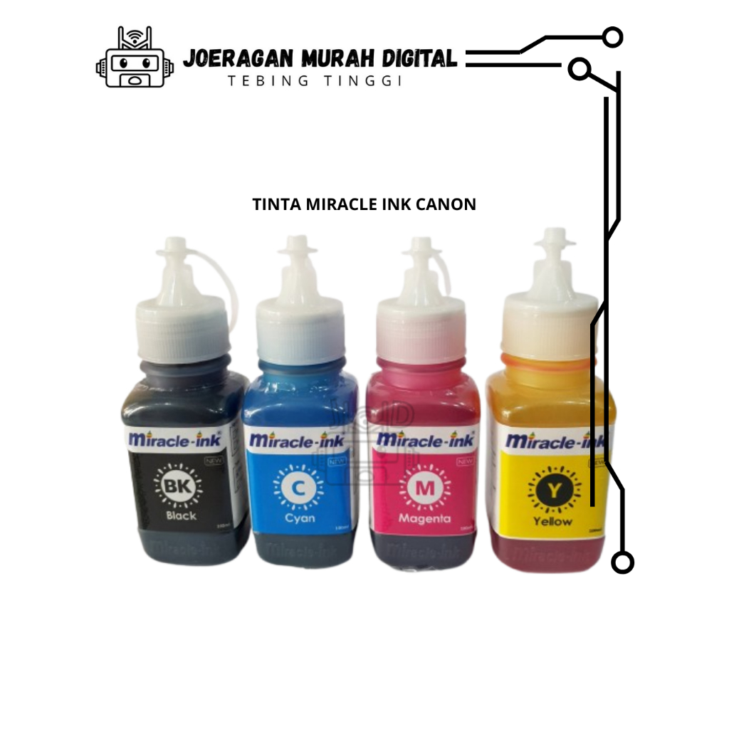 TINTA PRINTER MIRACLE INK 100ML CANON