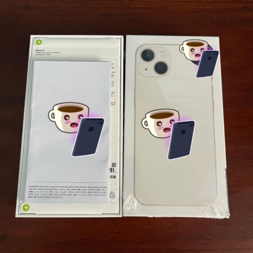Iphone 13 128 Baru segel Garansi resmi