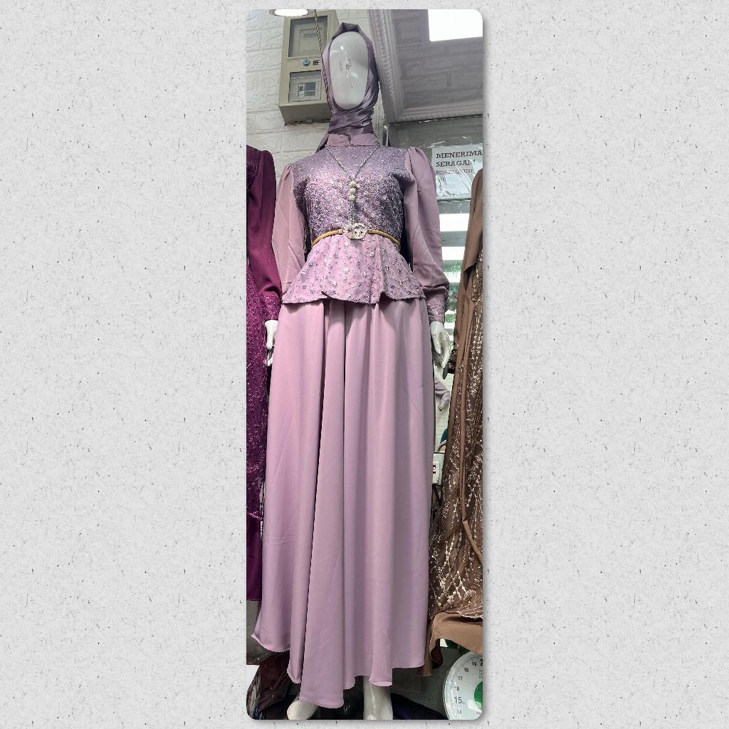 Set rok mewah+set brukat cantik+kebaya modern+seragam bridesmaid+baju pesta