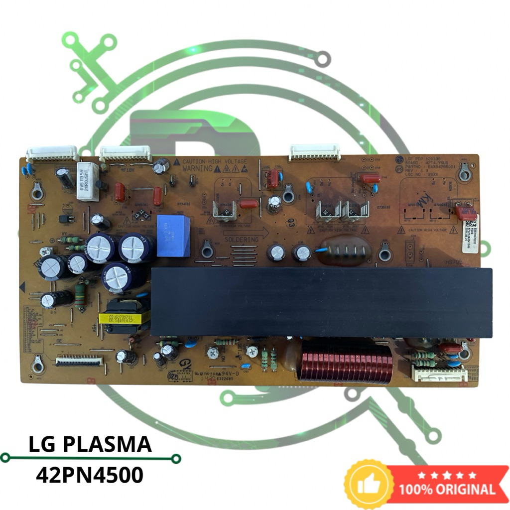 Y SUS TV LG PLASMA 42PN4500   Y MAIN TV LG 42PN4500