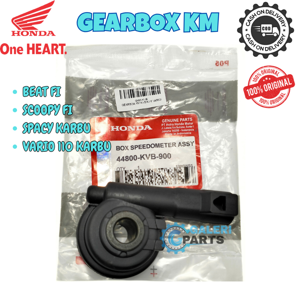 ORIGINAL GEARBOX KM KILOMETER HONDA KVB BEAT FI ESP VARIO 110 OLD LAMA SPACY KARBU SCOOPY INJEKSI GE