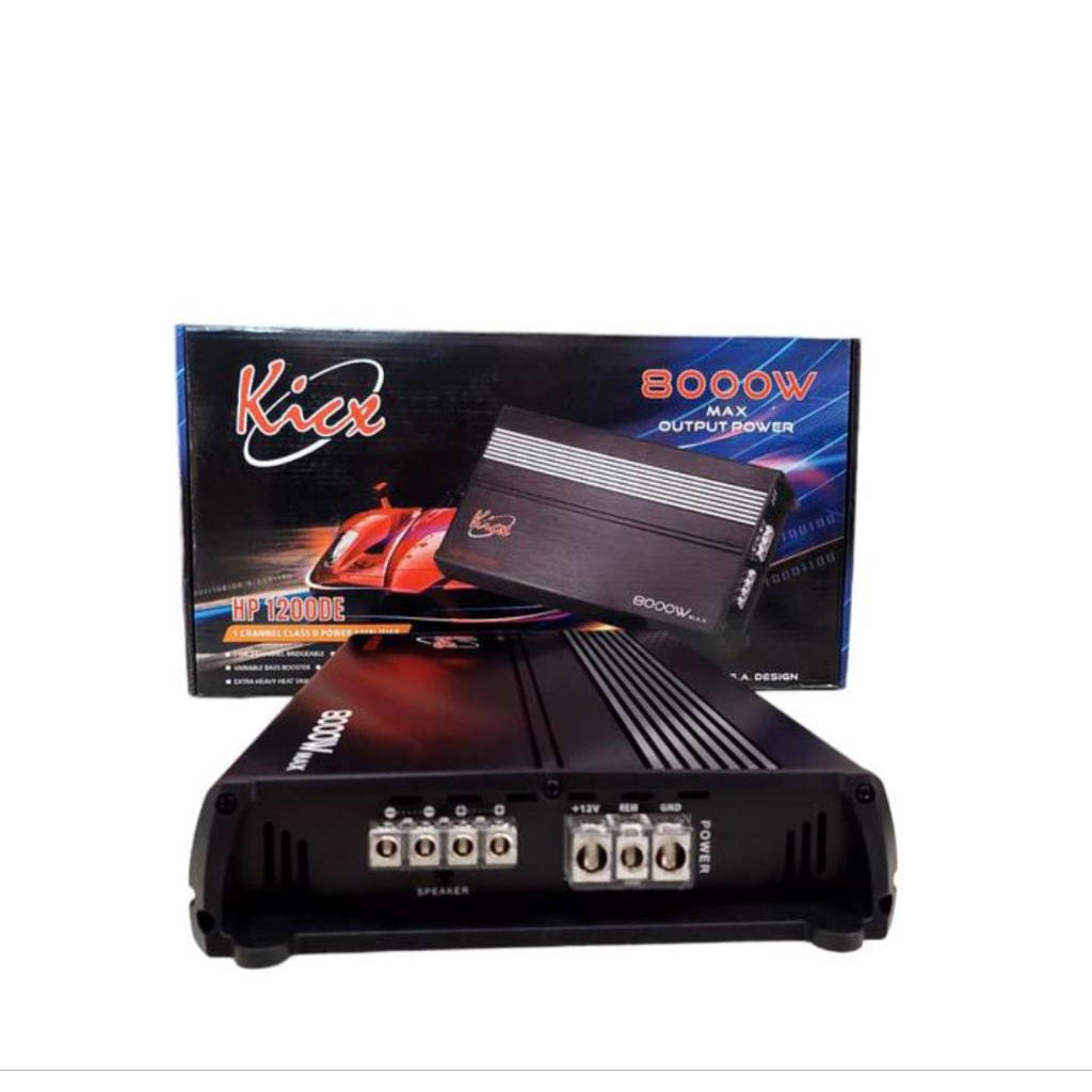 Monoblock Kicx HP 1200 DE - Power Monoblock Amplifier Class D