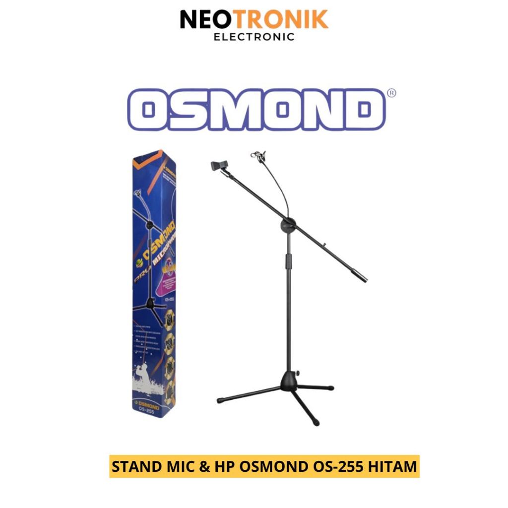 OSMOND STAND CAGAK MIC OS255 PLUS HOLDER HP