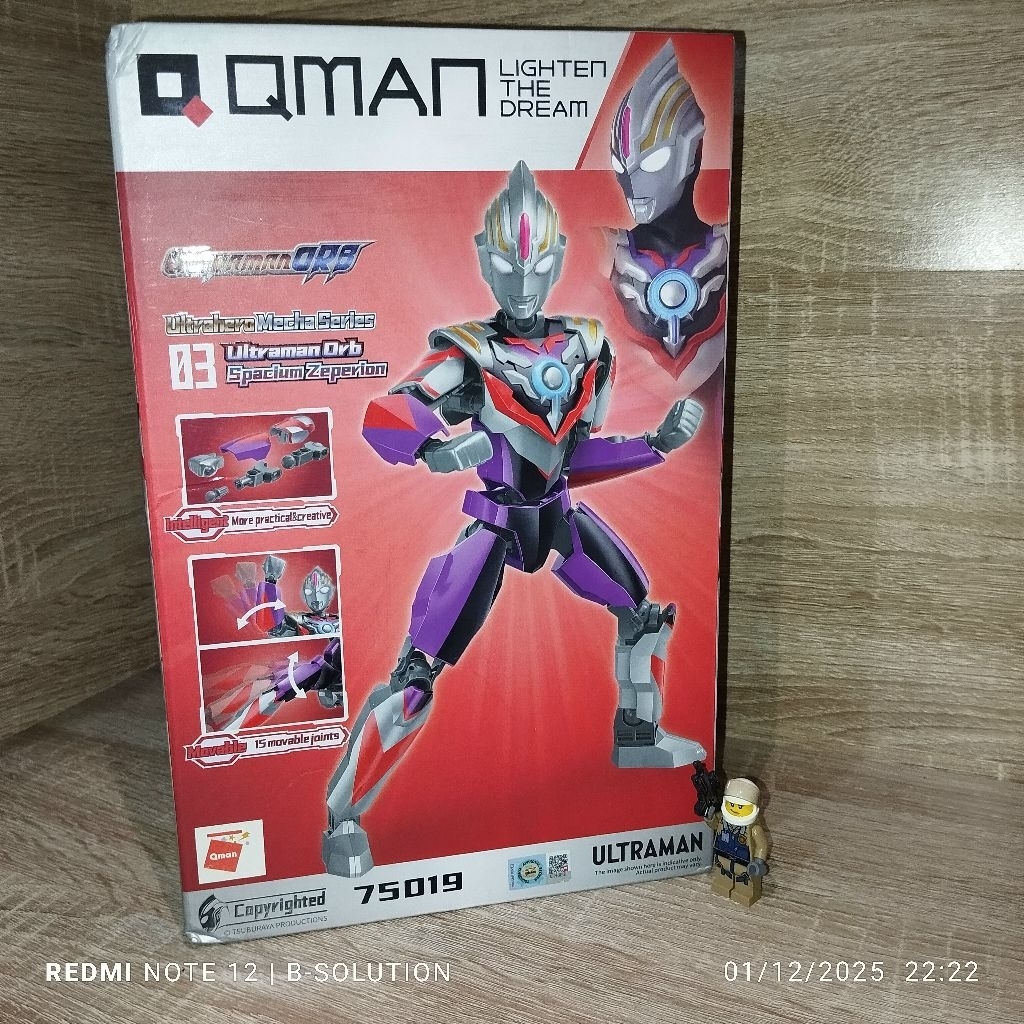 QMAN ULTRAMAN ORB NEW