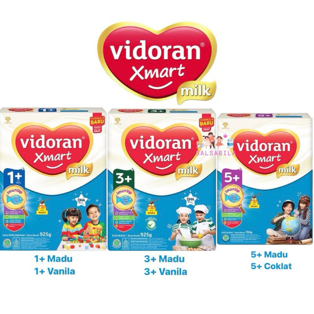

Vidoran 1+3+5+ vanila madu 925g