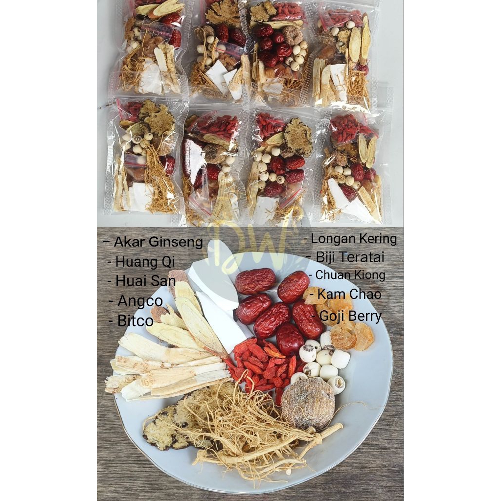 

DW Herbal Chicken Soup / Tim Ayam Obat / Ciak Po 10 Macam Rempah