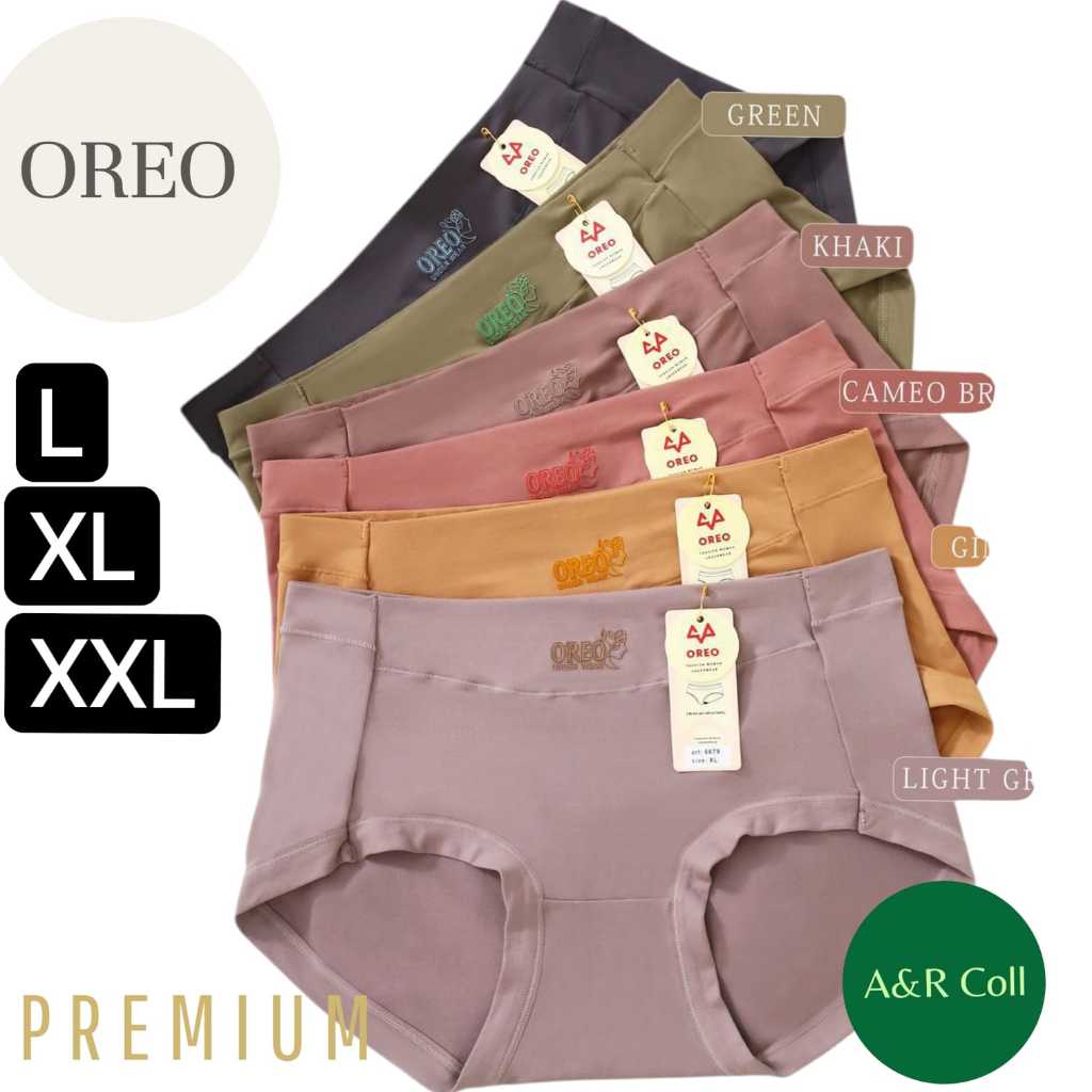 CD OREO LUSINAN TERMURAH CELANA DALAM WANITA OREO   ISI 3 pcs, 6 pcs, 12 pcsCD OREO 6679