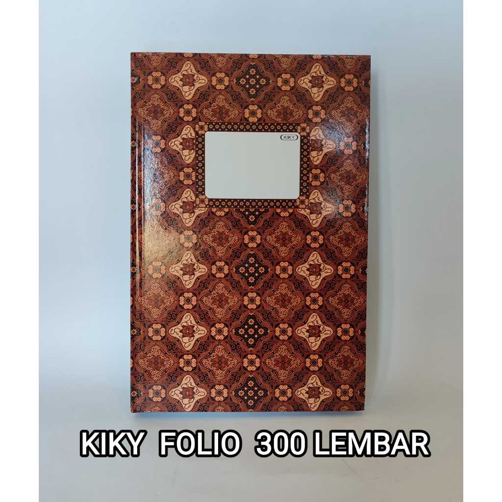

Buku FOLIO 300 Lembar KIKY Hard Cover