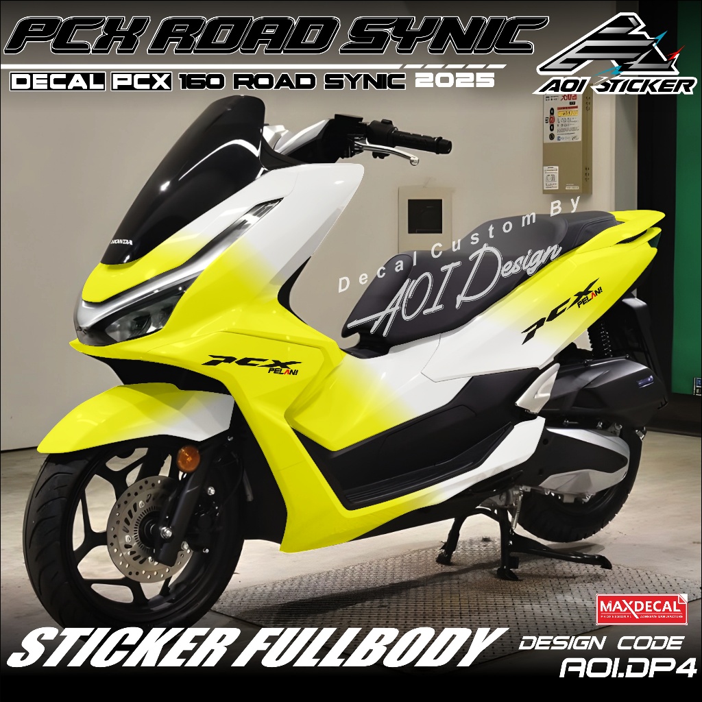 COD Sticker Decal Full Body Honda Pcx 160 2025 Sticker Full Body PCX PEL4N PCX 160 CUSTOM