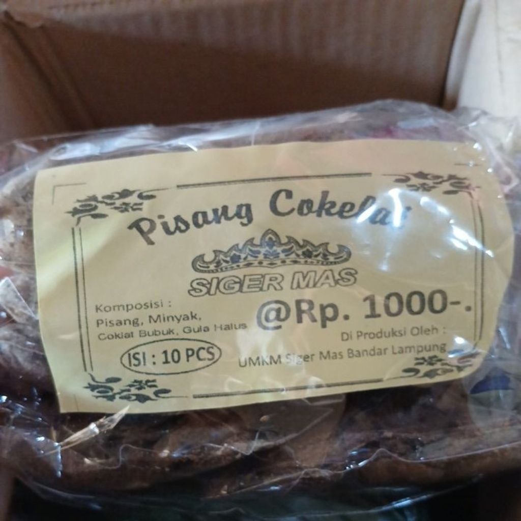 

SNACK PISANG COKLAT LEZAT BERGIZI
