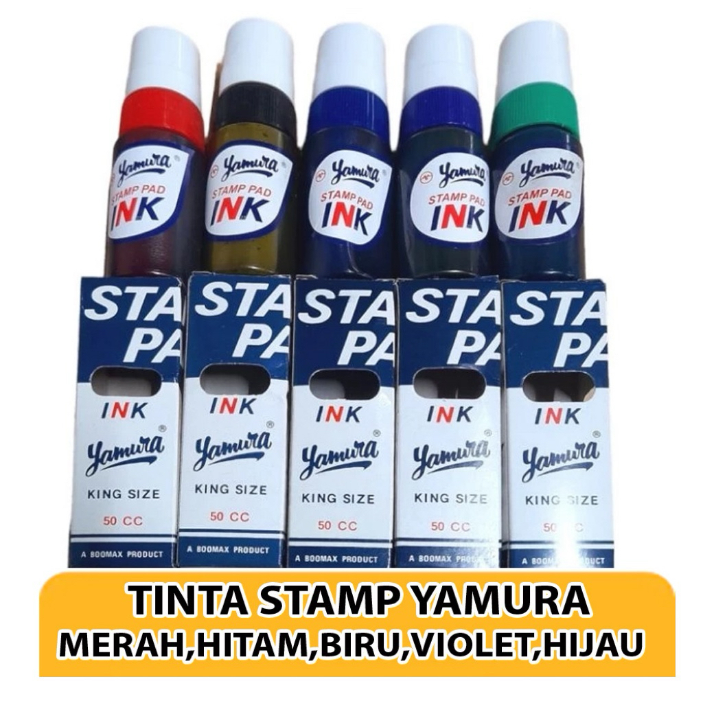 

Tinta Stamp Pad / Stempel Yamura King Size 50 cc