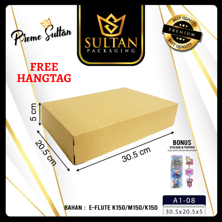 

Box Packaging - Kardus - Kotak Packaging Baju (Bisa Custom) - A1-08