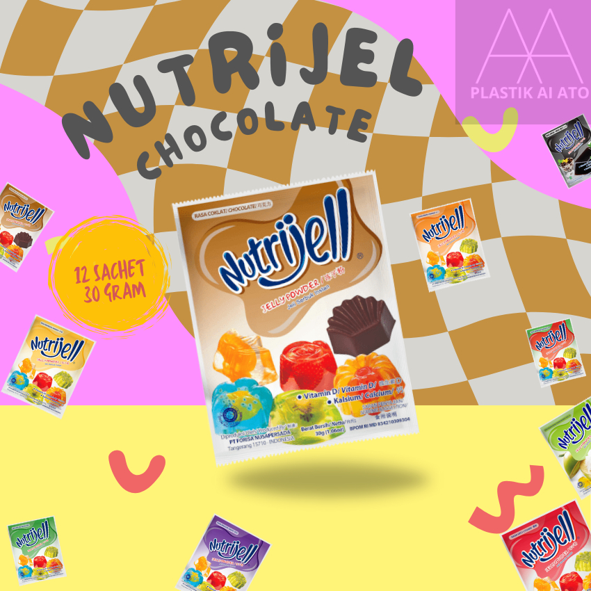 

Nutrijel Coklat, 1 Box isi 12 Sachet ini yang 30 GRAM BUKAN 15 GRAM (12*30gram) /jelly/nutrijel