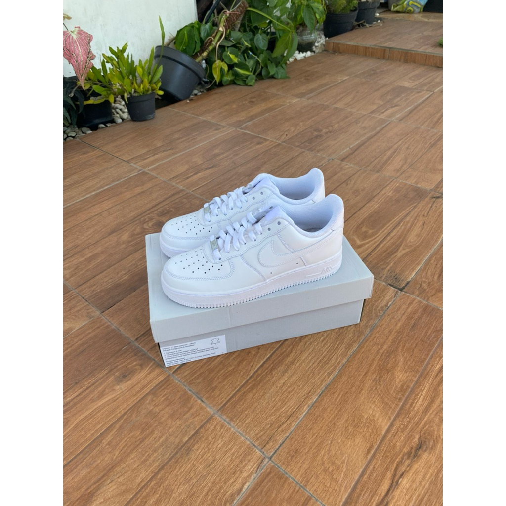 NIKE AIR FORCE 1 FULL WHITE