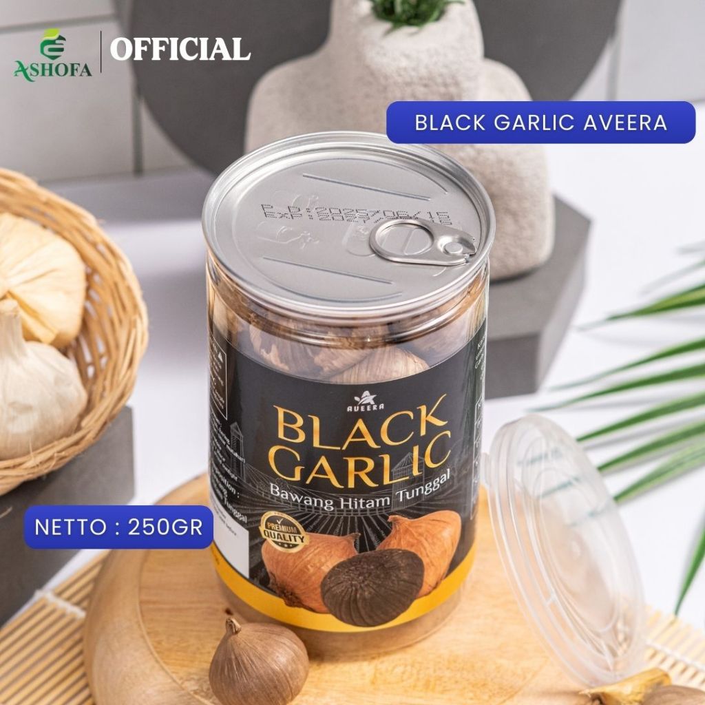 

Blackgarlic JUMBO PREMIUM SOLO - Bawang Hitam Aveera Tunggal Lanang 250 gram Turunkan Kolesterol