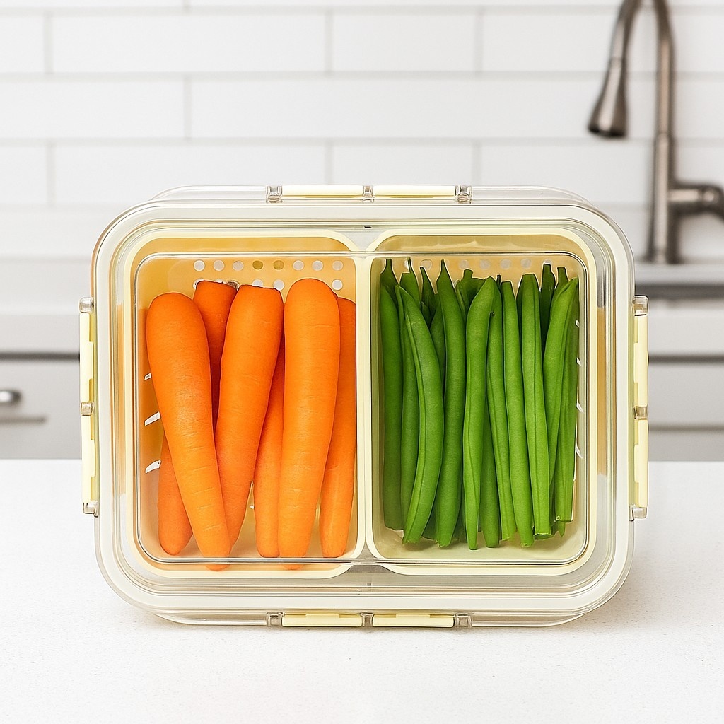 FOOD COUNTAINER KULKAS/ TEMPAT SIMPAN KULKAS/ WADAH KULKAS KOTAK PENYIMPANAN