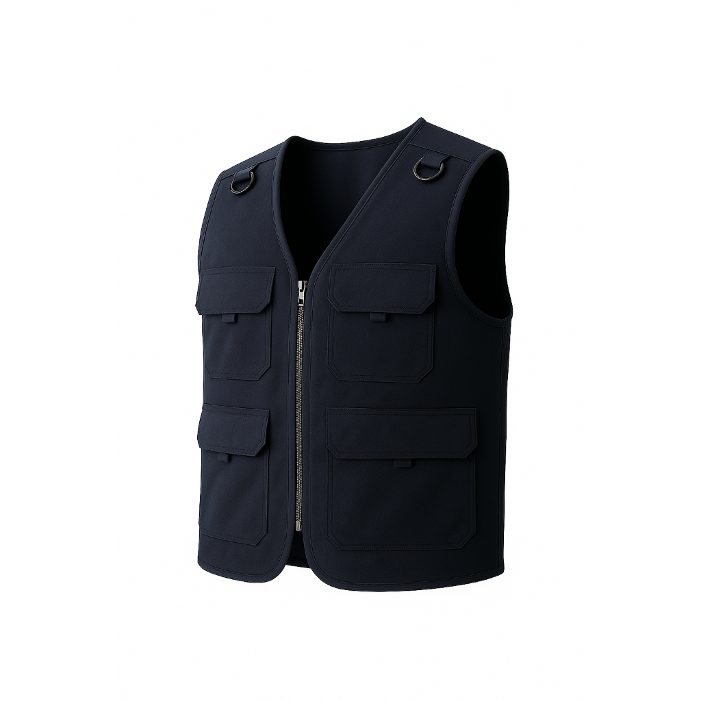 Vest Cargo Tactical Unisex – Rompi Ripstop Outdoor Pria Wanita Banyak Kantong