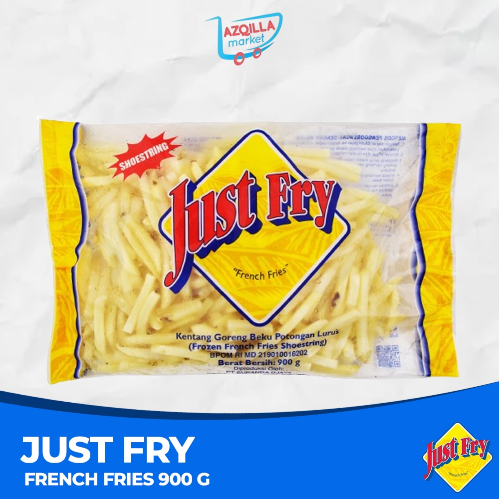 

Just Fry Stright Cut Fries 900gr, Kentang Goreng Beku - Brothermeatshop / Kentang Goreng Frozen