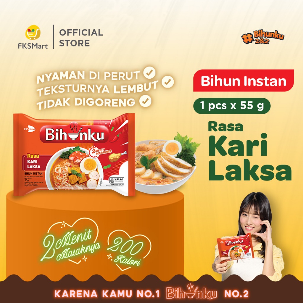 

Bihunku Kari Laksa 55 gr