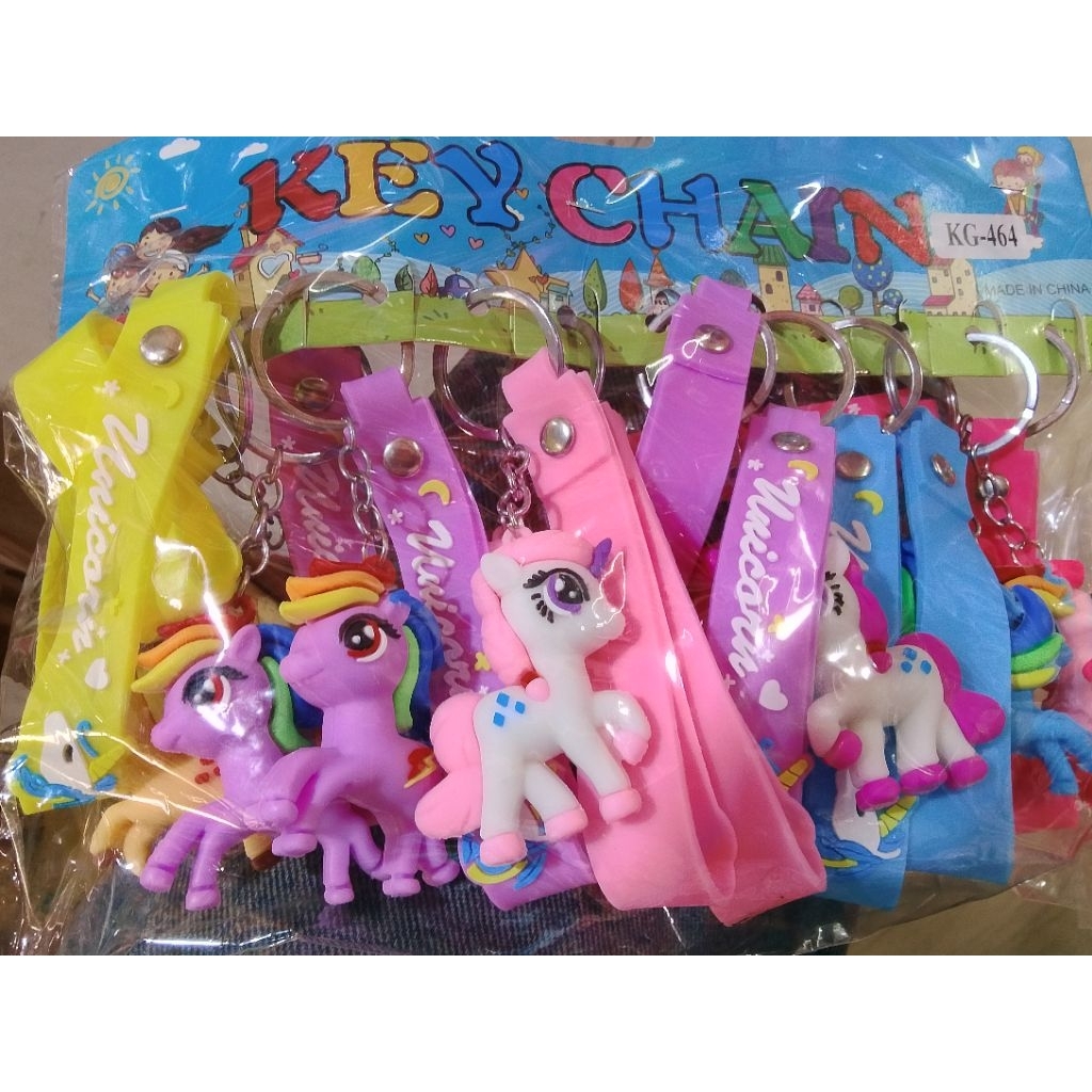 gantungan kunci kuda poni