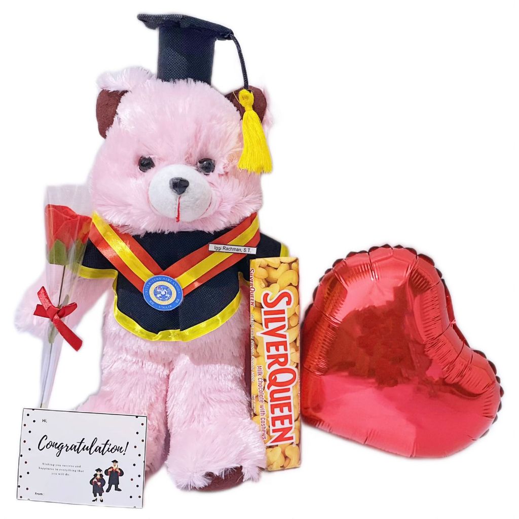 HAMPERS WISUDA / HADIAH WISUDA / BONEKA WISUDA / KADO WISUDA / HADIAH ANNIVERSARY / BOUQUET WISUDA /