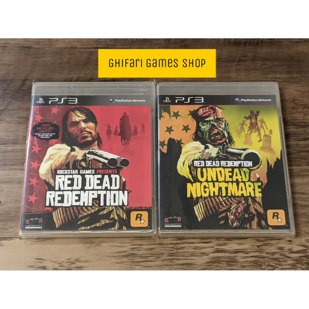 Kaset BD Game PS3 RDR Red Dead Redemption & Undead Nightmare