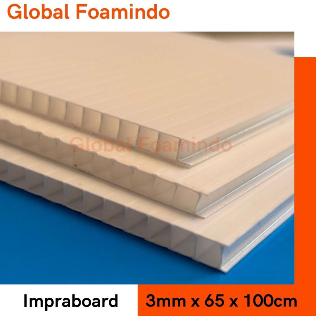 

Impraboard 3mm x 65 x 100cm