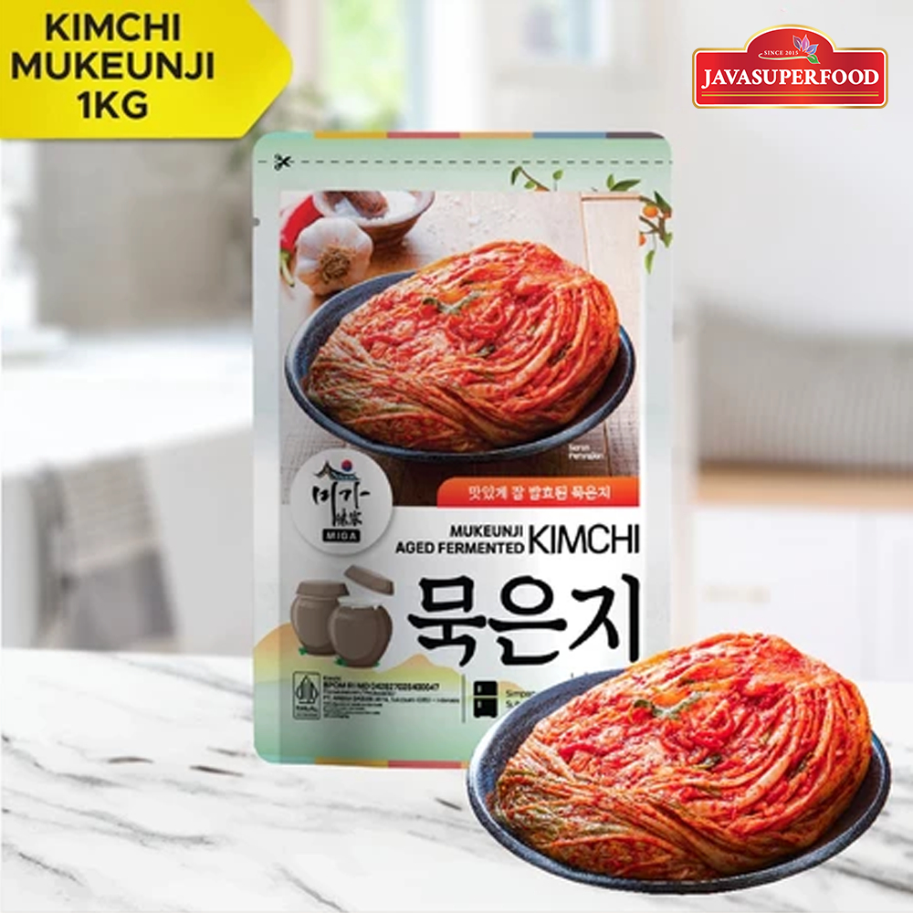 

KIMCHI MUKEUNJI/Sawi Fresh / Kimchi Halal / Kimchi Korea 1KG - Makanan Korea